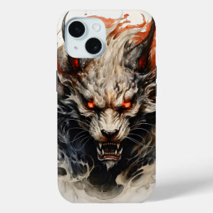 Coque Case-Mate iPhone Peinture Hellish Beast Enk