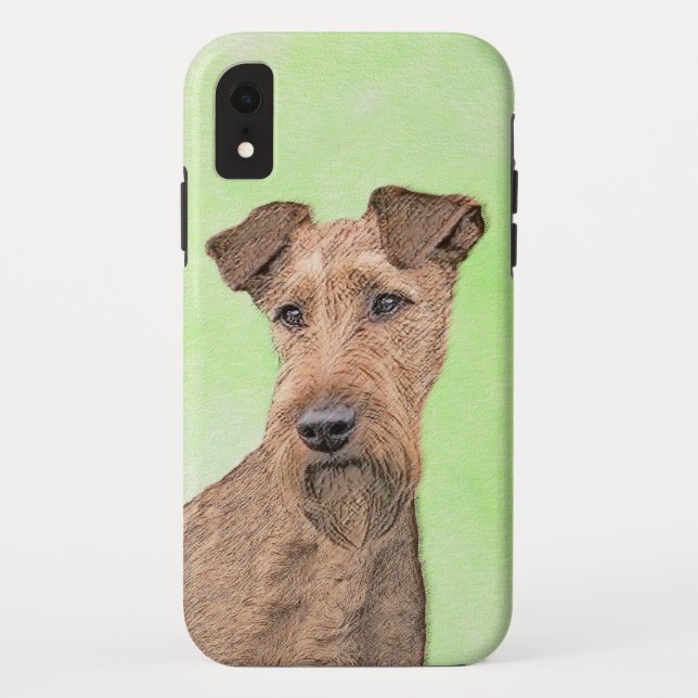 Coques Case-Mate iPhone Peinture Irlandaise Terrier - Cute Original Chien  (Dos)