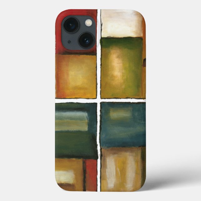 Coques Case-Mate iPhone Peinture lambrissée par quatre par Jennifer (Verso)