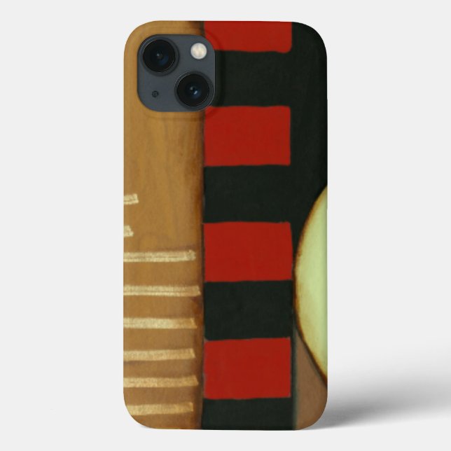 Coques Case-Mate iPhone Peinture lambrissée par style contemporain de (Verso)