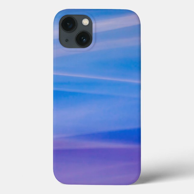 Coques Case-Mate iPhone Peinture lumineuse de traînées de couleurs abstrai (Verso)