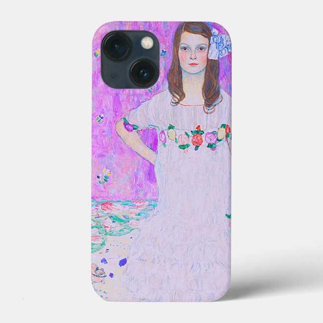 Coques Case-Mate iPhone Peinture Mäda Primavesi de Gustav Klimt (Verso)