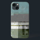 Coques Pour iPhone Peinture moderne avec les lettres assorties<br><div class="desc">Les lettres assorties rebondissent autour de cette peinture moderne,  se tenant et se mélangeant dedans en même temps. Une manière d'amusement d'enseigner à vos enfants leur alphabet !</div>
