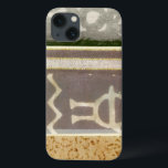 Case-Mate iPhone Case Peinture Motif Tribale contemporaine<br><div class="desc">Un tableau motif tribal contemporain qui mélange le béton avec l'abstrait. Couleur de plusieurs panneaux à côté de l'autre,  racontant une histoire complexe. Cela ferait un grand cadeau à un être cher!</div>