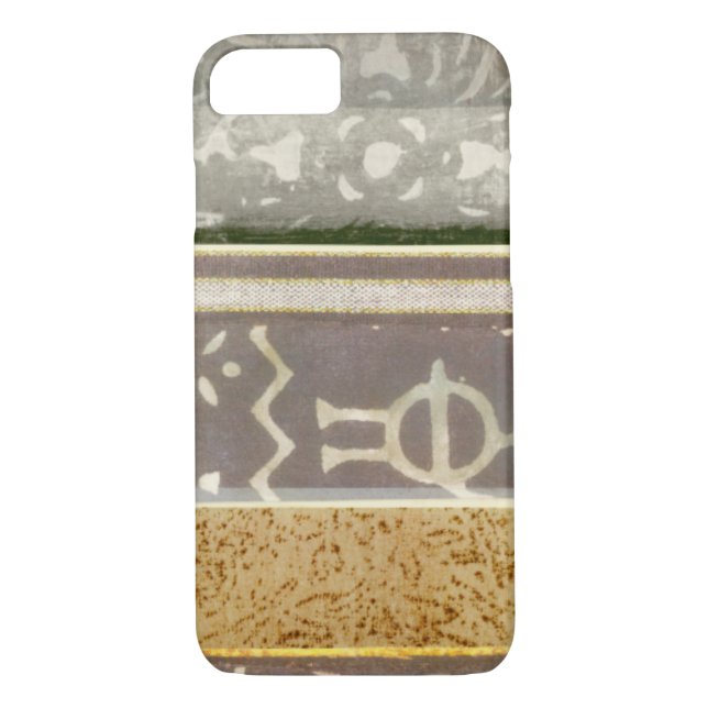 Coques Case-Mate iPhone Peinture Motif Tribale contemporaine (Dos)