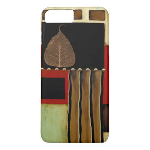 Coques Pour iPhone Peinture multicolore de panneau avec la feuille