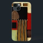 Etui iPhone 13 Peinture multicolore de panneau avec la feuille<br><div class="desc">Cette peinture multicolore de panneau par Jennifer Goldberger comporte une feuille brune simple. Le palatte automnal de couleur s'assortit bien avec la feuille simple. Si vous aimez l'automne,  le feuille,  ou juste le grand art ceci est la copie pour vous. Ordre vôtre maintenant !</div>