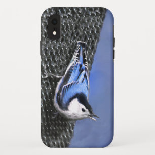 Case-Mate iPhone Case Peinture Nuthatch à poitrine blanche Art original