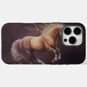 Coque iPhone 16 Pro Max Peinture Pastel D'Un Cheval De Course