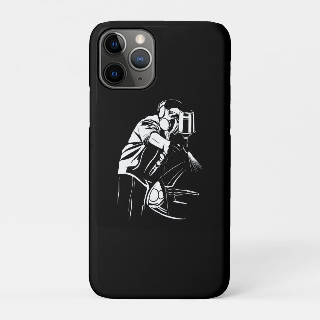 Coques Case-Mate iPhone Peinture |Peintre de voiture peinture classique an (Dos)