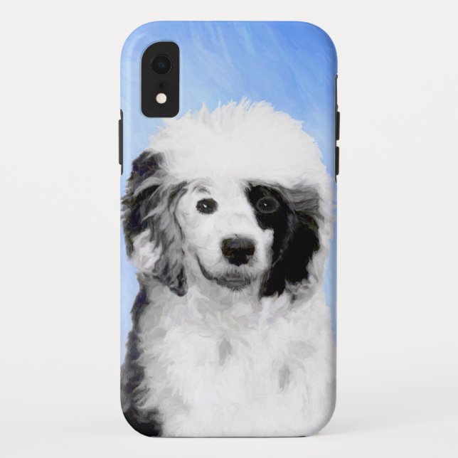 Coques Case-Mate iPhone Peinture Portugaise de Chien d'Eau - Art original  (Dos)