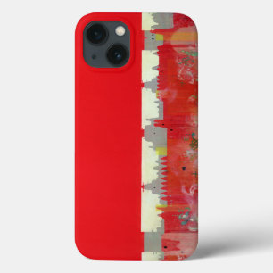 iPhone 13 Case Peinture rouge