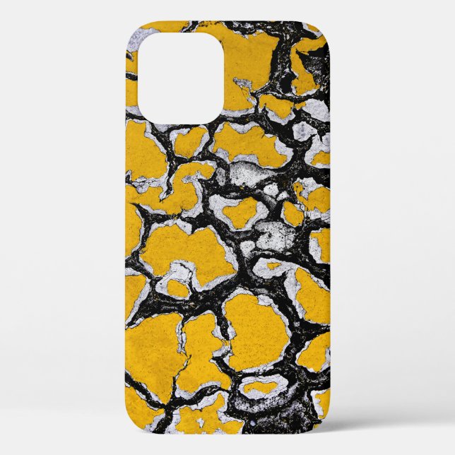 Coques Case-Mate iPhone Peinture roulotte jaune cramé (Verso)