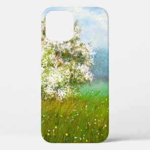 Case-Mate iPhone Case Peintures à l'huile paysage rural, fleurs dans le 