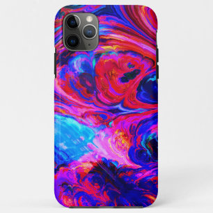 Case-Mate iPhone Case Peintures à teintes pourpres modernes