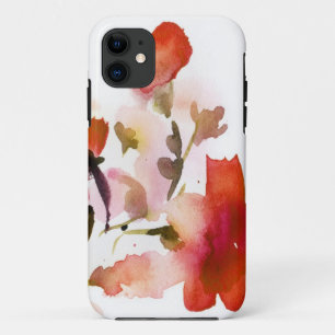 Coques Pour iPhone Peintures florales abstraites d'aquarelle
