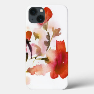 Coques Pour iPhone Peintures florales abstraites d'aquarelle