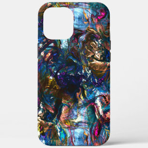 Case-Mate iPhone Case Peintures lourdes collées se chevauchant dans un m