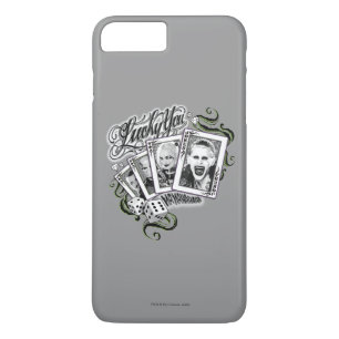 Coques Pour iPhone Peloton de suicide "chanceux vous" cartes de jeu
