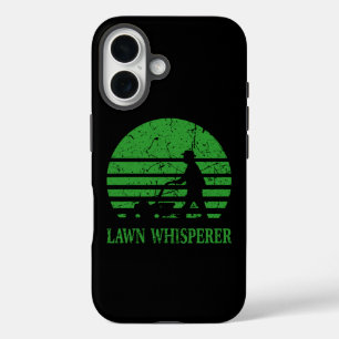 Coque Pour iPhone 16 Pelouse Mower Pelouse Whisperer Gardener Cadeau