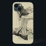 iPhone 13 Coque Pencil Sketch of Two Men Playing Pool<br><div class="desc">An astonishingly detailed pencil sketch of two men playing pool together. The taller gentleman sits with a bemused look on his face as high vertically challenged friend stands on the tips of his toes to take a cue shot. Funny, and handsomely drawn, this would make a great addition to your...</div>