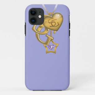 Coque Case-Mate Pour iPhone Pendentif d'or de Supergirl