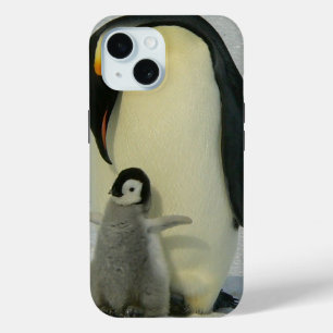 Coque Case-Mate iPhone Penguin regardant le poussin