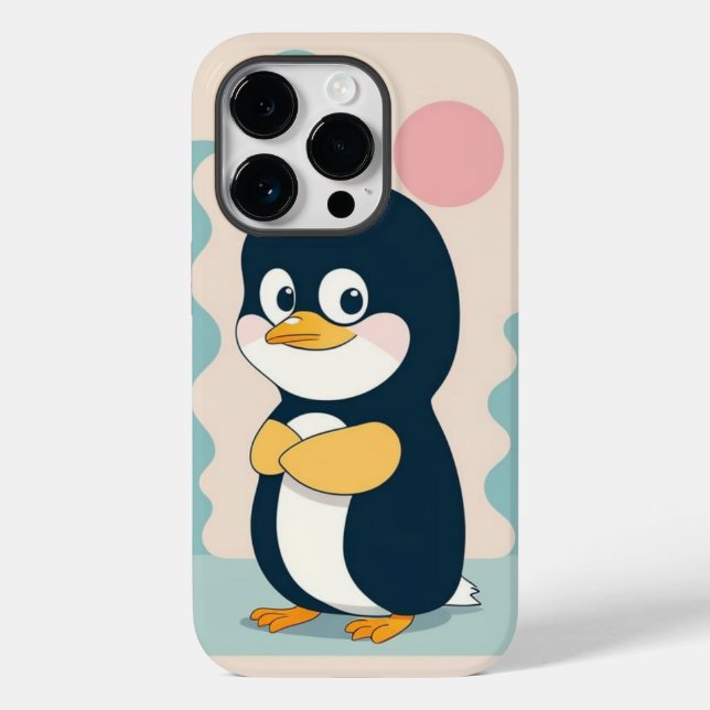 Coques Case-Mate iPhone Penquin adorable (Verso)