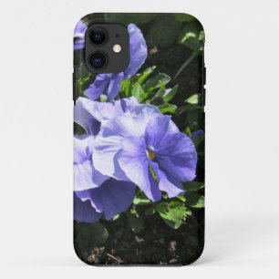 Coque iPhone 11 Pensées pourpres timides