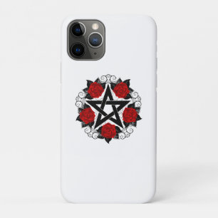 Case-Mate iPhone Case Pentagramme aux roses rouges