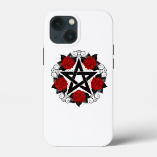 Case-Mate iPhone Case Pentagramme aux roses rouges