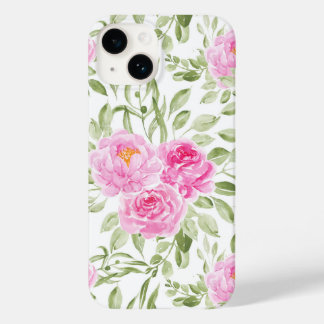Coque Case-Mate iPhone Peonies roses étonnantes