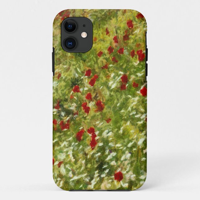 Coques Case-Mate iPhone Pépites Pointillisme Style Art Abstrait (Dos)