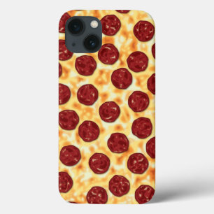 iPhone 13 Coque Pepperoni Pizza Motif