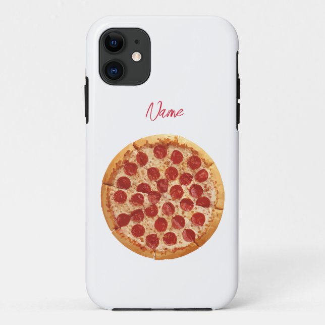 Coques Case-Mate iPhone Pepperoni Pizza Thunder_Cove (Dos)