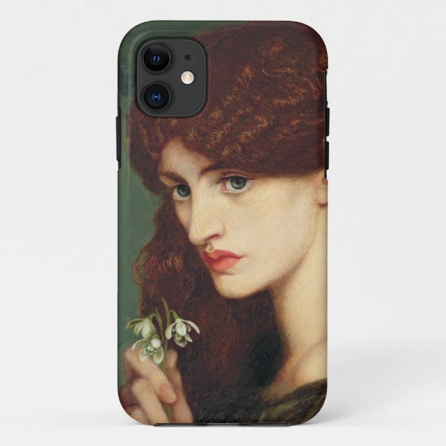 Coques Case-Mate iPhone Perce-neiges, 1873 (huile sur la toile) (Dos)