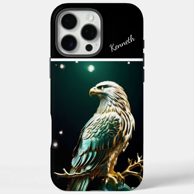 Coques Case-Mate iPhone Perches d'aigle doré (Verso)