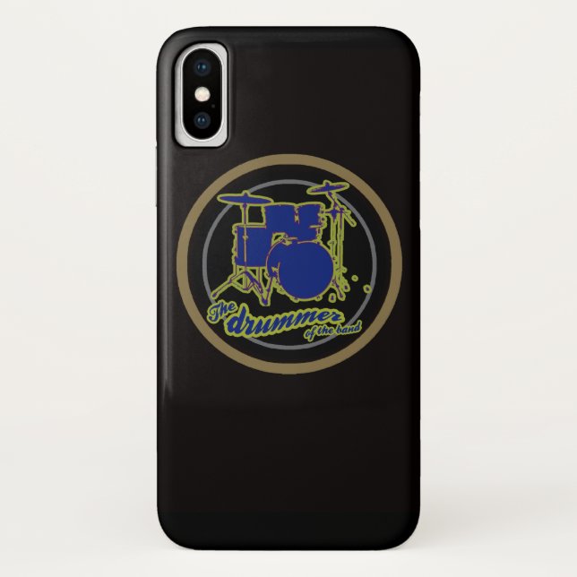 Coques Case-Mate iPhone percussions ~ batteurs (Dos)