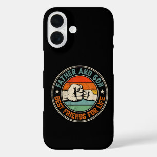 Coque Pour iPhone 16 Père Et Fils Meilleurs Amis De La Vie