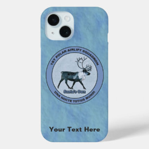 Coque Case-Mate iPhone Père Noël 1ère Sqdn de transport aérien polaire -