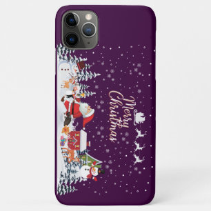 Case-Mate iPhone Case Père Noël, Bonhomme de neige Joyeux Noël Vacances
