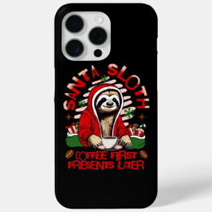 Coque Case-Mate iPhone Père Noël café paresseux