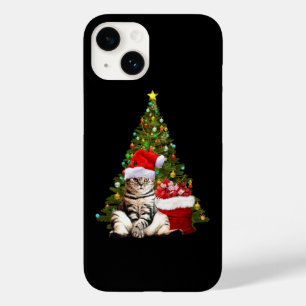 Coque Case-Mate iPhone Père Noël Cat
