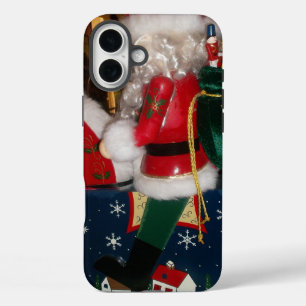 Coques iPhone 16 Plus Père Noël décoré   Impression artistique des fêtes