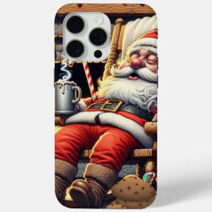 Coque Case-Mate iPhone Père Noël dort Noël