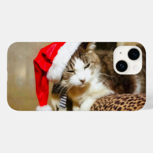 Coque Case-Mate iPhone Père Noël Kitty