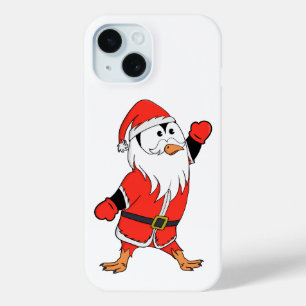 Coque Case-Mate iPhone Père Noël Penguin Prêt pour Noël