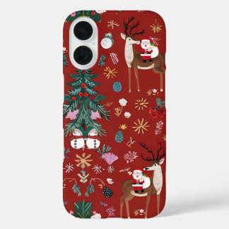 Coque Pour iPhone 16 Père Noël, Père Noël, Père Noël