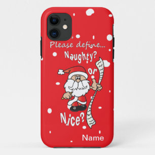 Etui iPhone Case-Mate Père Noël satisfont expliquent