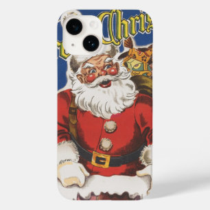 Coque Case-Mate iPhone Père Noël vintage, La Nuit avant Noël